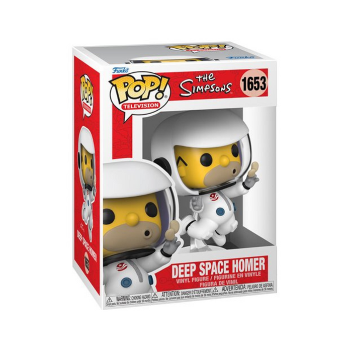 Les Simpson - Figurine POP N° 1653 - Homer dans l'espace - Deep Space Homer