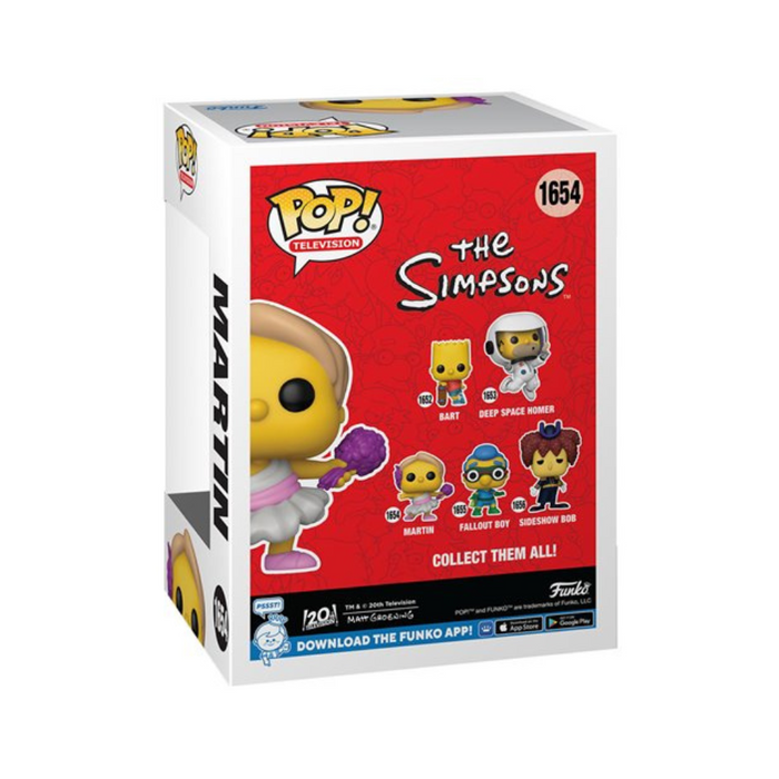 Les Simpson - Figurine POP N° 1654 - Martin en Calliope