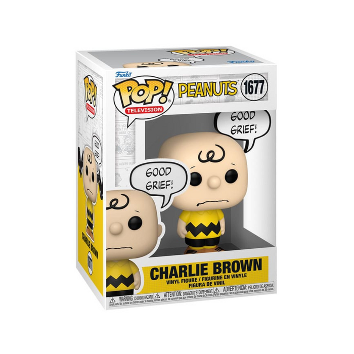 Snoopy - Peanuts - Figurine POP N° 1677 - Charlie Brown Good Grief