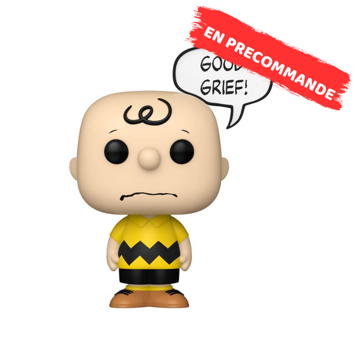 Snoopy - Peanuts - Figurine POP N° 1677 - Charlie Brown Good Grief