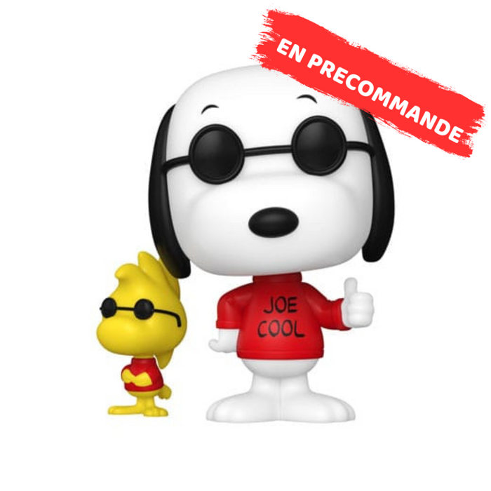 Snoopy - Peanuts - Figurine POP N° 1680 - Joe Cool & Woodstock