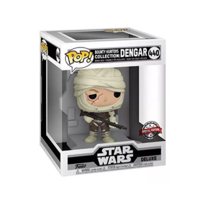 Star Wars 5 - Figurine POP Deluxe N° 440 - Bounty Hunters Collection Dengar - EDITION SPECIALE
