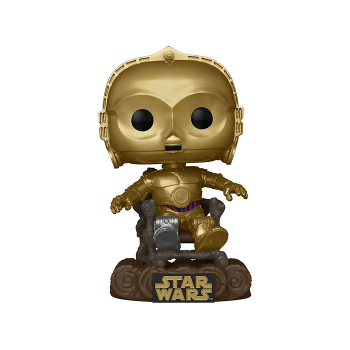 Star Wars 6 - Figurine POP N° 609 - C-3PO dans une chaise