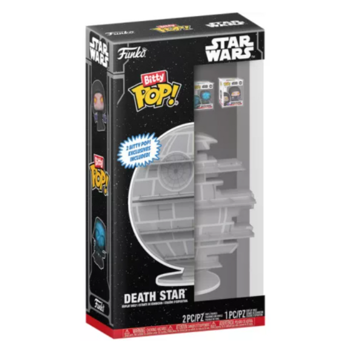 Star Wars - Bitty Pop Display - Etoile de la Mort & 2 Bitty Pop Exclusive