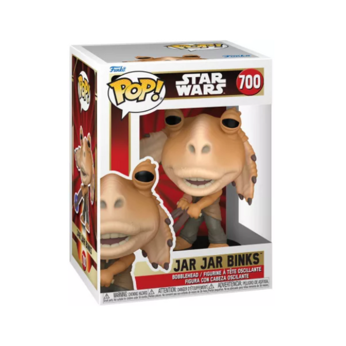 Star Wars 1 - Figurine POP N° 700 - Jar Jar Binks avec boule Booma