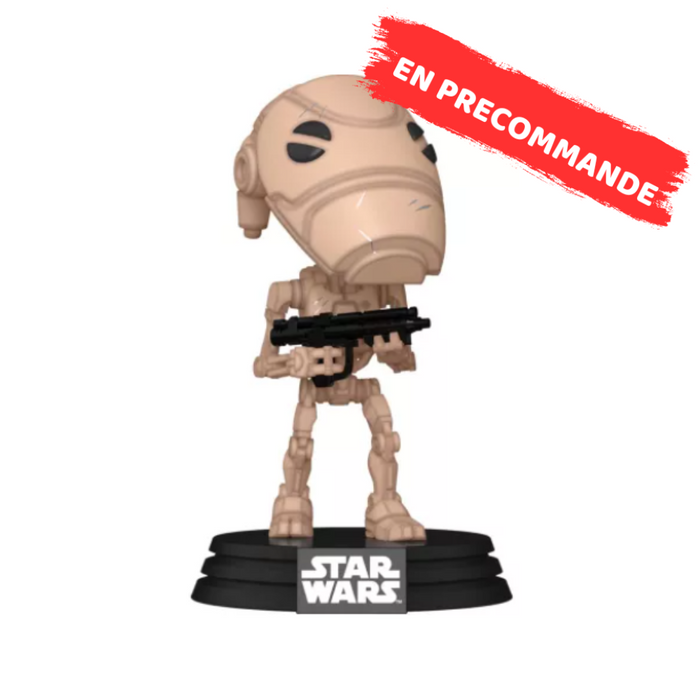 Star Wars 1 - Figurine POP N° 703 - Droïde de combat - Battle Droid