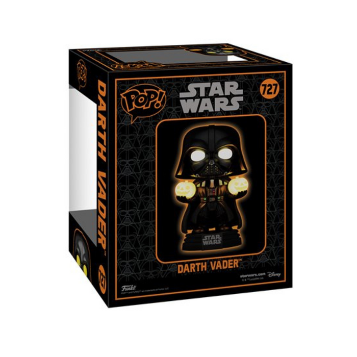 Star Wars - Figurine POP Super N° 727 - Dark Vador (Lights up)