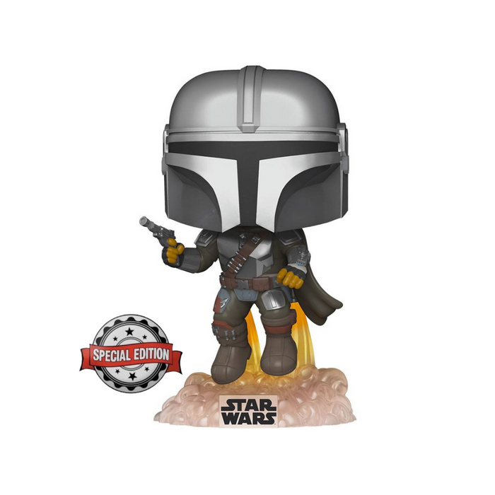 Star Wars Mandalorian - Figurine POP N° 408 - Mandalorien Edition Spéciale