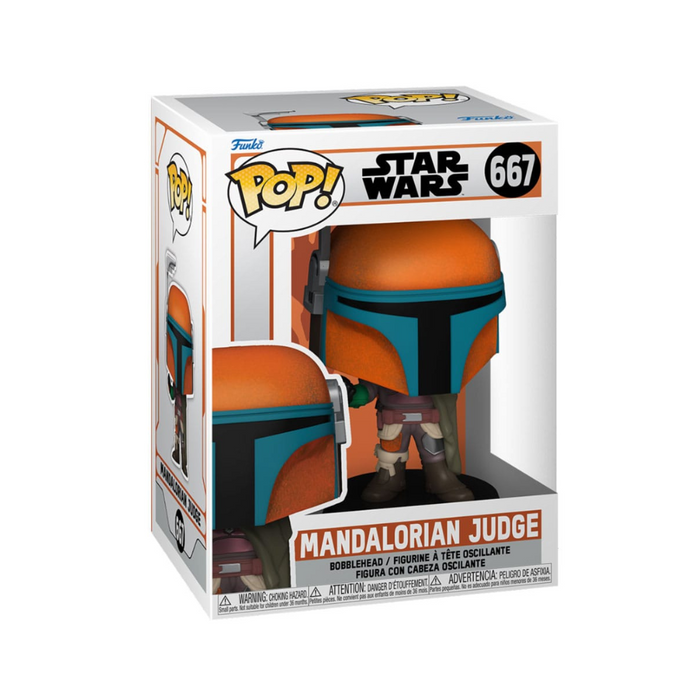Star Wars Mandalorian - Figurine POP N° 667 - Juge Mandalorien