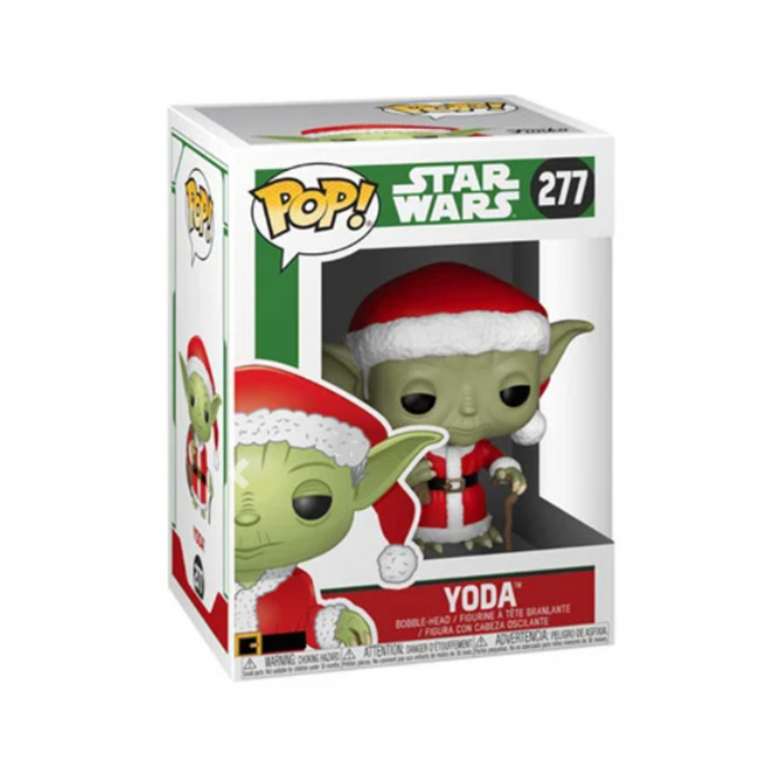 Star Wars Noël / Holiday - Figurine POP N° 277 - Yoda Père Noël