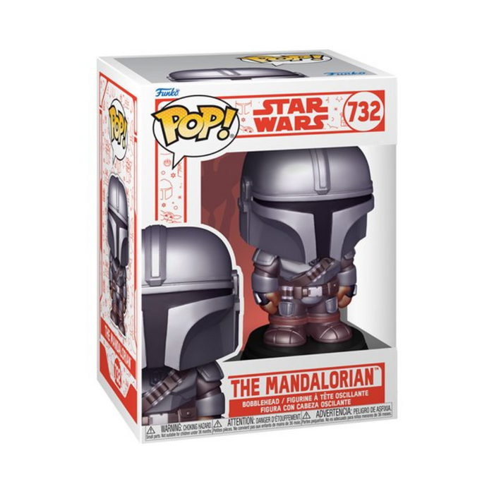 Star Wars Noël / Holiday - Figurine POP N° 732 - Le Mandalorien