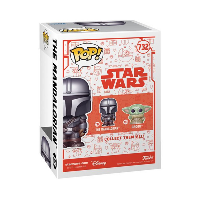 Star Wars Noël / Holiday - Figurine POP N° 732 - Le Mandalorien