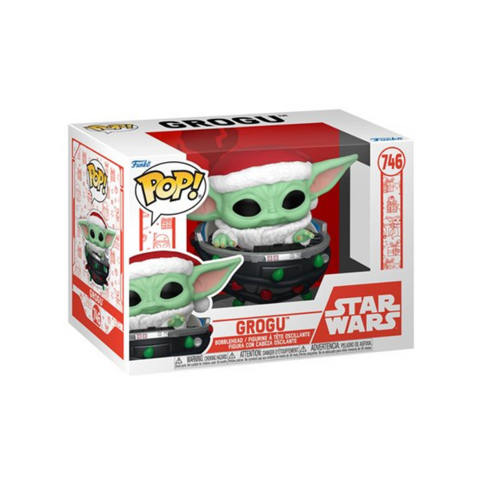 Star Wars Noël / Holiday - Figurine POP N° 746 - Grogu Hover Pram