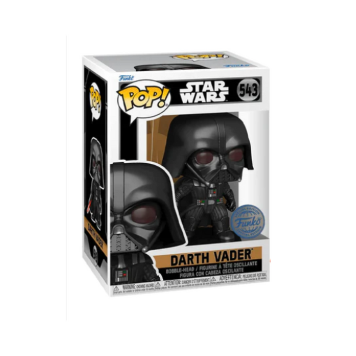 Star Wars Obi-Wan Kenobi - Figurine POP N° 543 - Darth Vader Edition Speciale