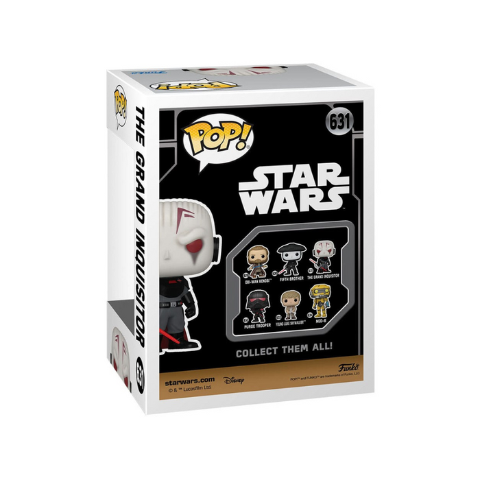 Star Wars Obi-Wan Kenobi - Figurine POP N° 631 - Le Grand Inquisiteur