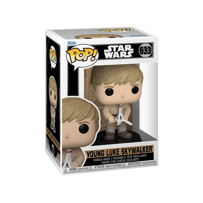 Star Wars Obi-Wan Kenobi - Figurine POP N° 633 - Luke Skywalker Jeune