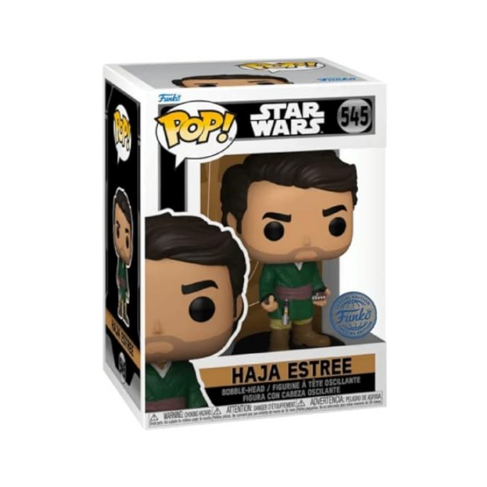 Star Wars Obi-Wan Kenobi - Figurine POP N° 545 - Haja Estree Edition Spéciale