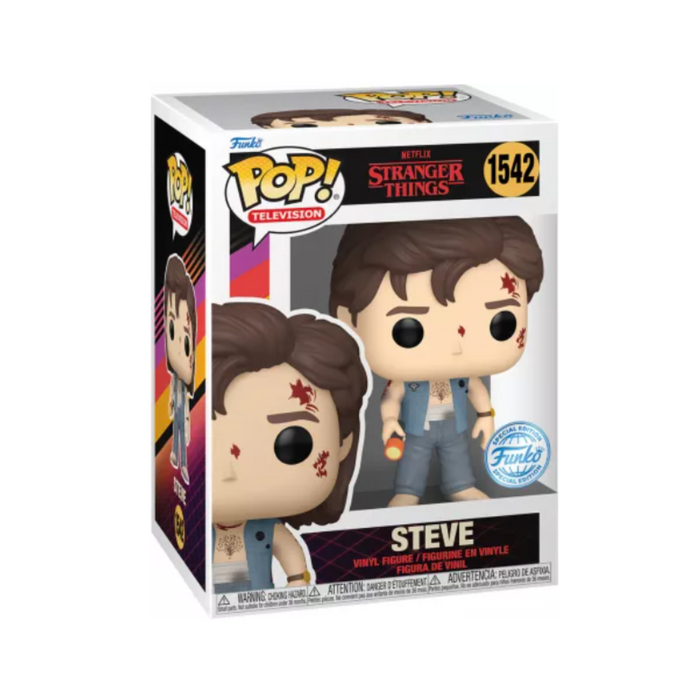 Stranger Things - Figurine POP N° 1542 - Steve Edition Exclusive