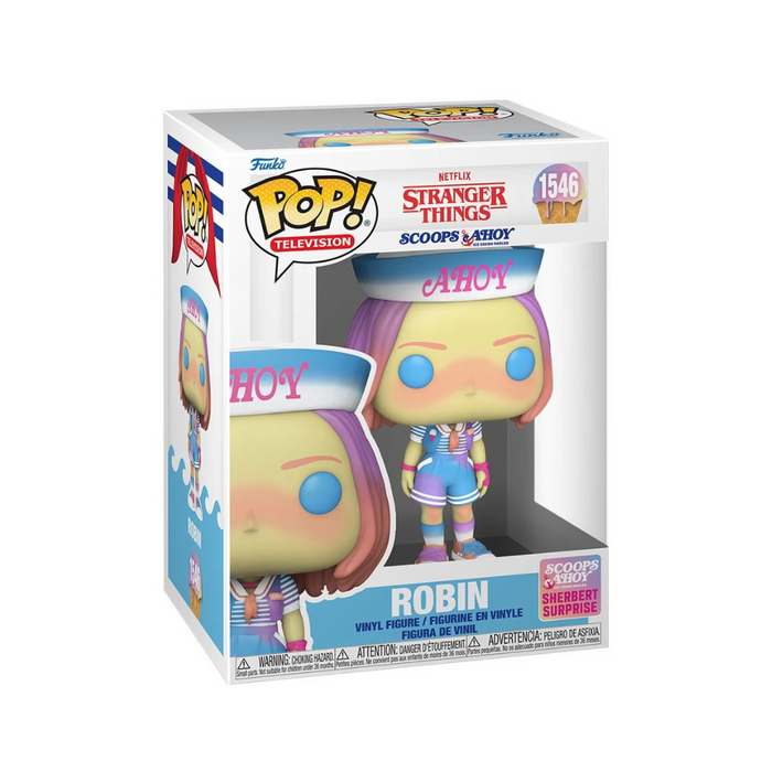 Stranger Things - Figurine POP N° 1546 - Robin Scoops Ahoy