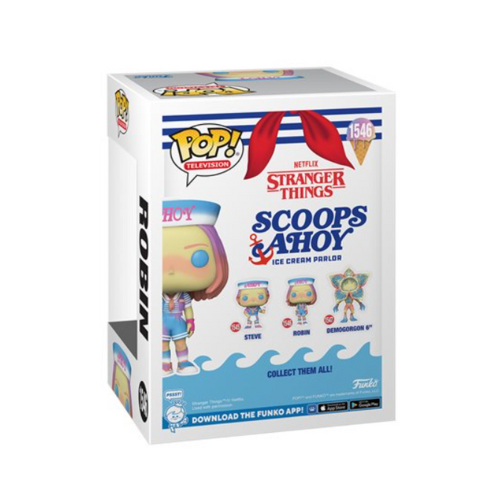 Stranger Things - Figurine POP N° 1546 - Robin Scoops Ahoy