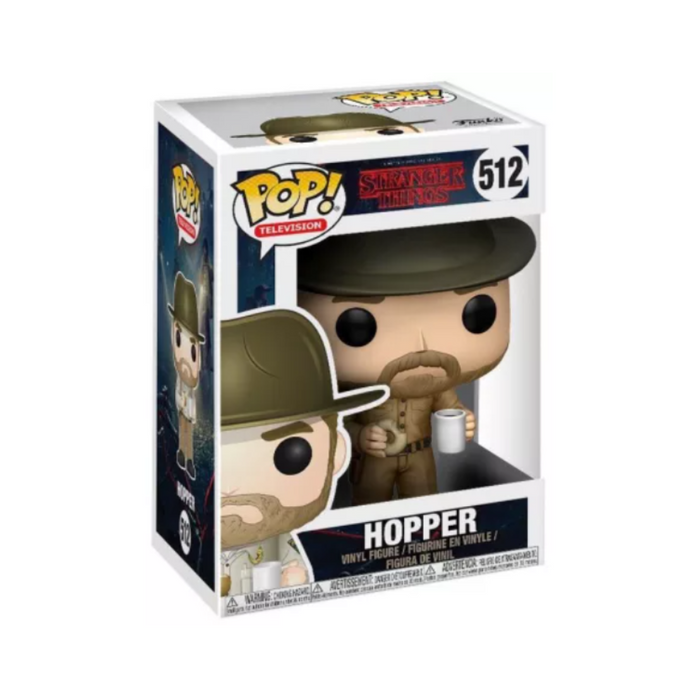 Stranger Things - Figurine POP N° 512 - Hopper