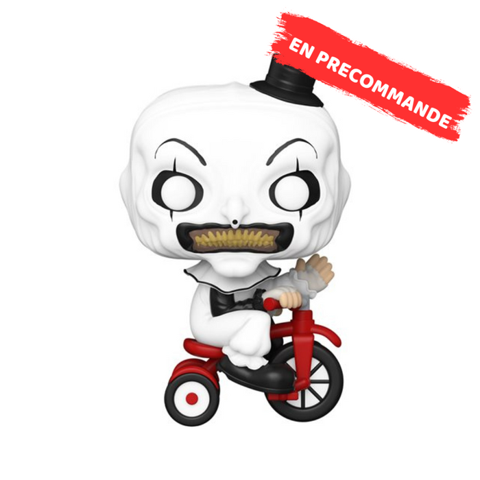 Terrifier - Figurine POP N° 1591 - Art le Clown avec vélo