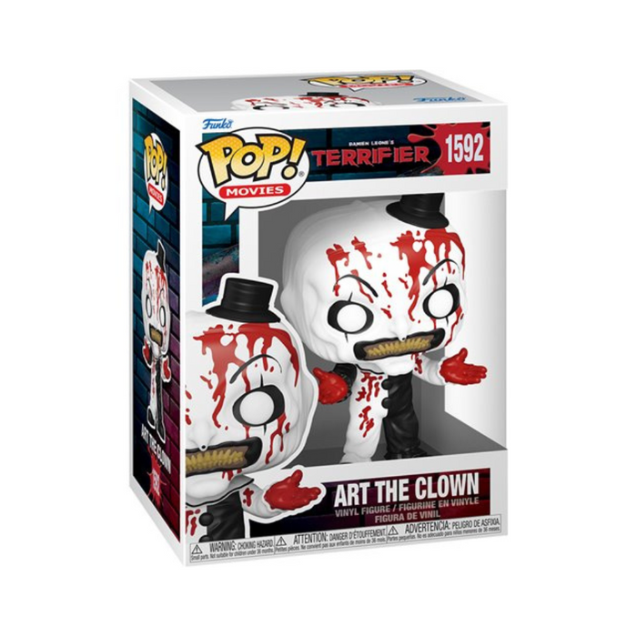 Terrifier - Figurine POP N° 1592 - Art le Clown Ensanglanté