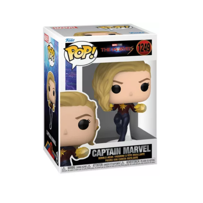 The Marvels - Figurine POP N° 1249 - Captain Marvel