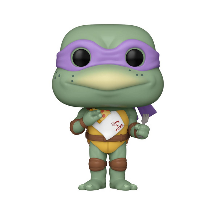 Tortues Ninja - Figurine POP N° 1609 - Donatello avec pizza