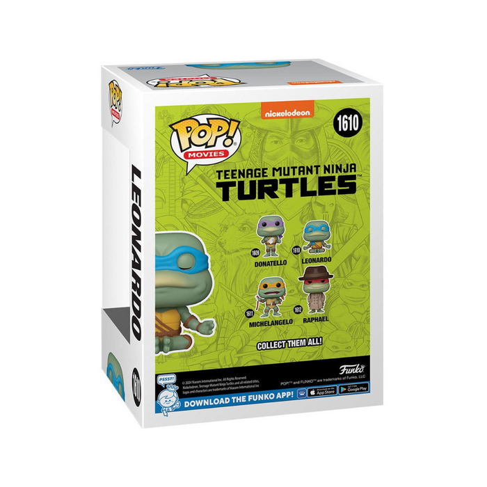 Tortues Ninja - Figurine POP N° 1610 - Leonardo méditant