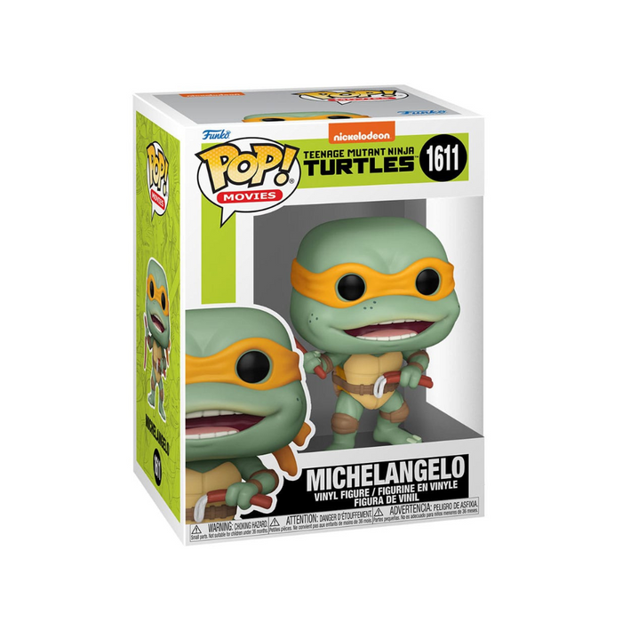 Tortues Ninja - Figurine POP N° 1611 - Michelangelo Nunchucks Saucisse