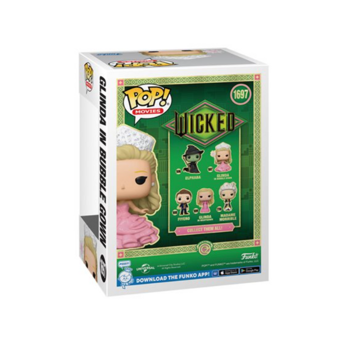 Wicked - Figurine POP N° 1697 - Glinda en robe à bulles