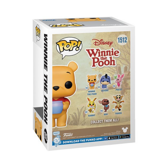 Disney Winnie l'Ourson - Figurine POP N° 1512 - Winnie l'Ourson