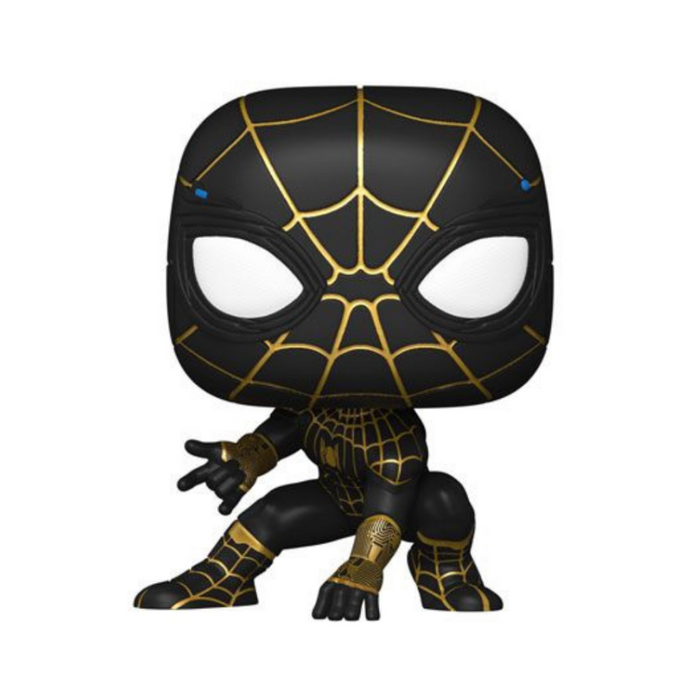 Marvel Spider-Man No Way Home - Figurine POP N° 911 - Spiderman Black & Gold Suit