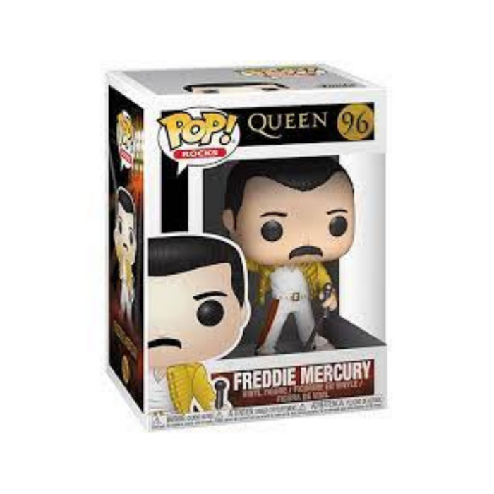 Queen - Figurine POP N° 96 - Freddie Mercury Wembley '86