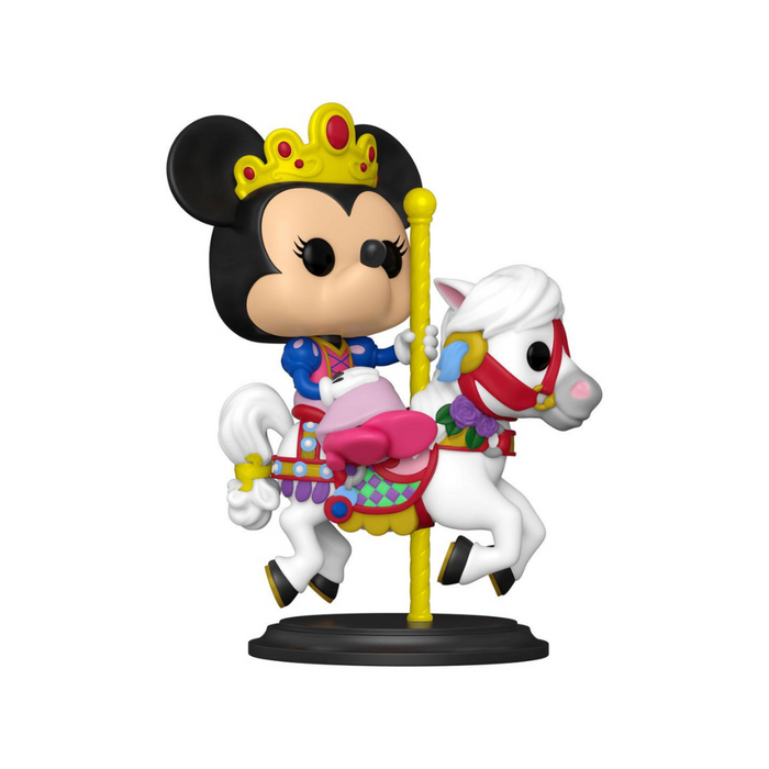 Disney 50e anniversaire - Figurine POP N° 1251 Minnie sur le Carrousel du Prince Charmant