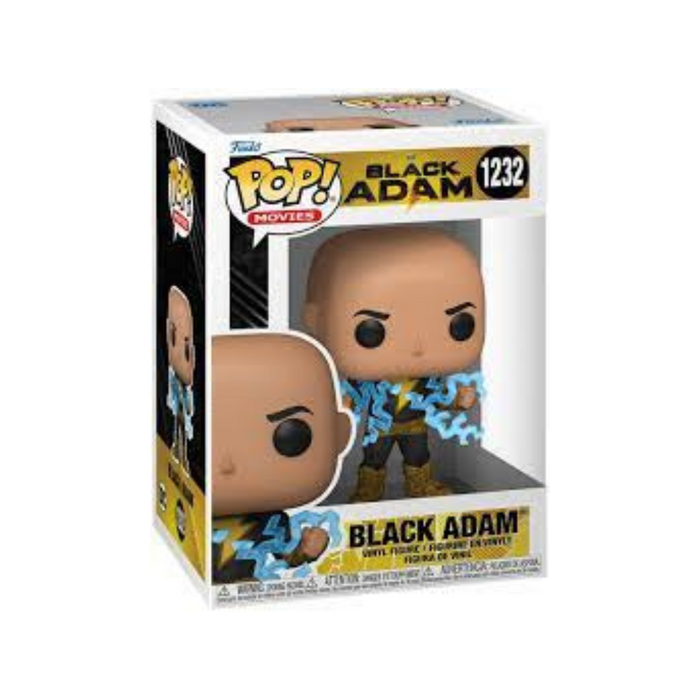 Black Adam - Figurine POP N° 1232 - Black Adam éclair
