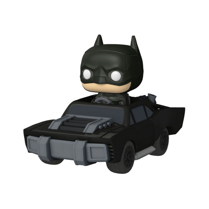 DC Comics The Batman - Figurine POP Super Deluxe N° 282 - Batman en Batmobile