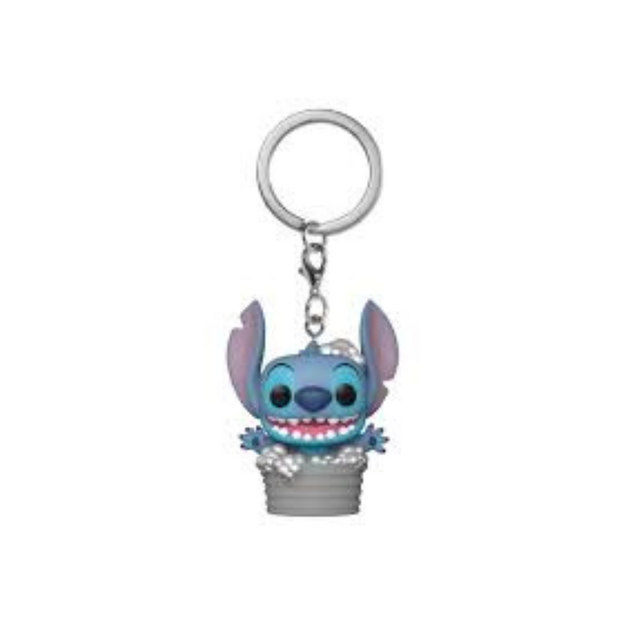 Disney Lilo & Stitch - Porte-clés Pocket POP - Stitch dans Baignoire