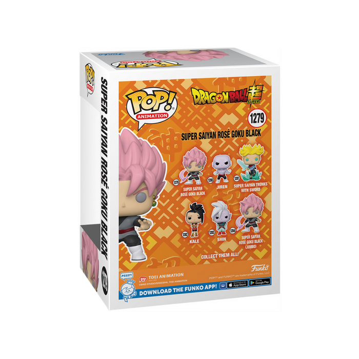 Dragon Ball Super - Figurine POP N° 1279 - Super Saiyan Rosé Black Goku