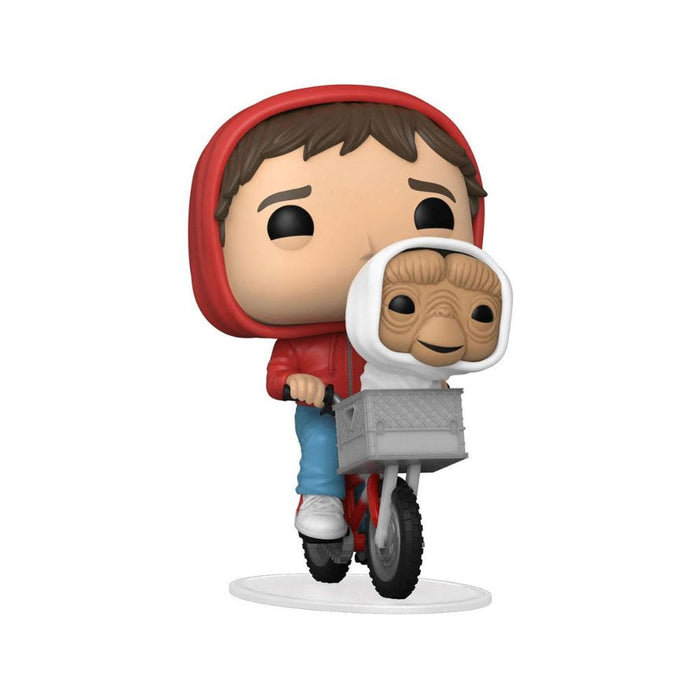 E.T. l'extraterrestre - Figurine POP N° 1252 - Elliot & E.T. dans le panier à vélo / in Bike Basket