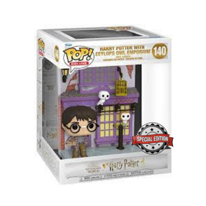 Harry Potter - Figurine POP Deluxe N° 140 - Harry au Royaume du Hibou "Edition Spéciale"