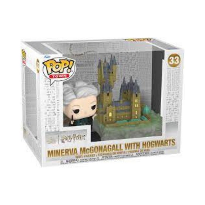 Harry Potter - Figurine POP Town N° 33 - Minerva McGonagall avec Poudlard