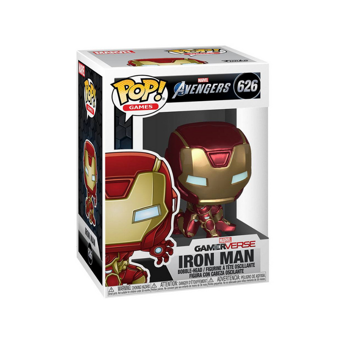 Marvel Avengers Gamerverse - Figurine POP N° 626 - Iron Man