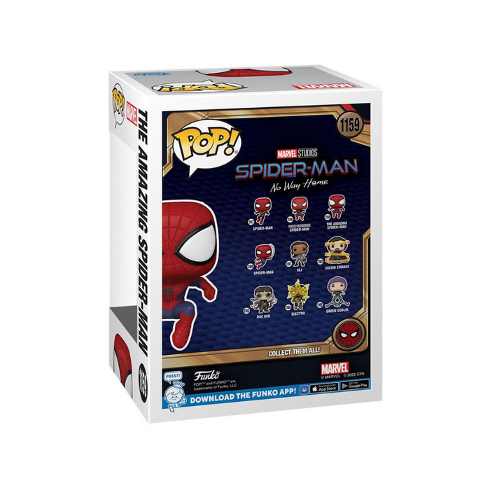Marvel Spiderman No Way Home - Figurine POP N° 1159 The Amazing Spider-Man Andrew Garfield