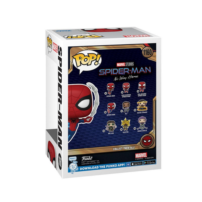 Marvel Spiderman No Way Home - Figurine POP N° 1160 - Spiderman Costume de fin