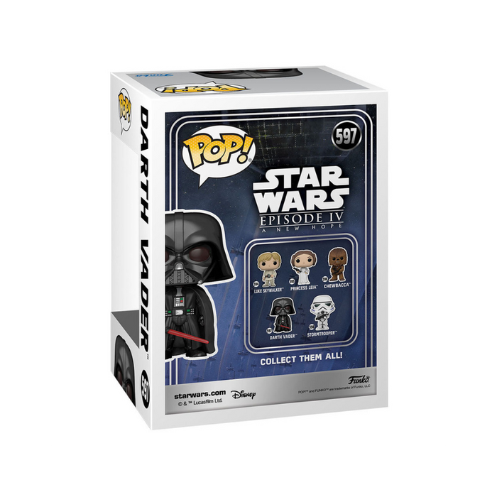 Star Wars 4 - Figurine POP N° 597 - Dark Vador