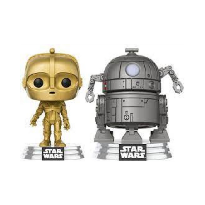 Star Wars Concept - Pack 2 Figurines POP - C-3P0 & R2-D2 "Edition Spéciale"