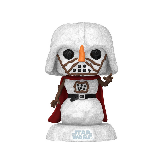 Star Wars Holiday - Figurine POP N° 556 - Dark Vador bonhomme de neige
