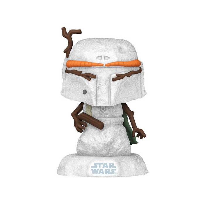 Star Wars Holiday - Figurine POP N° 558 - Boba Fett bonhomme de neige